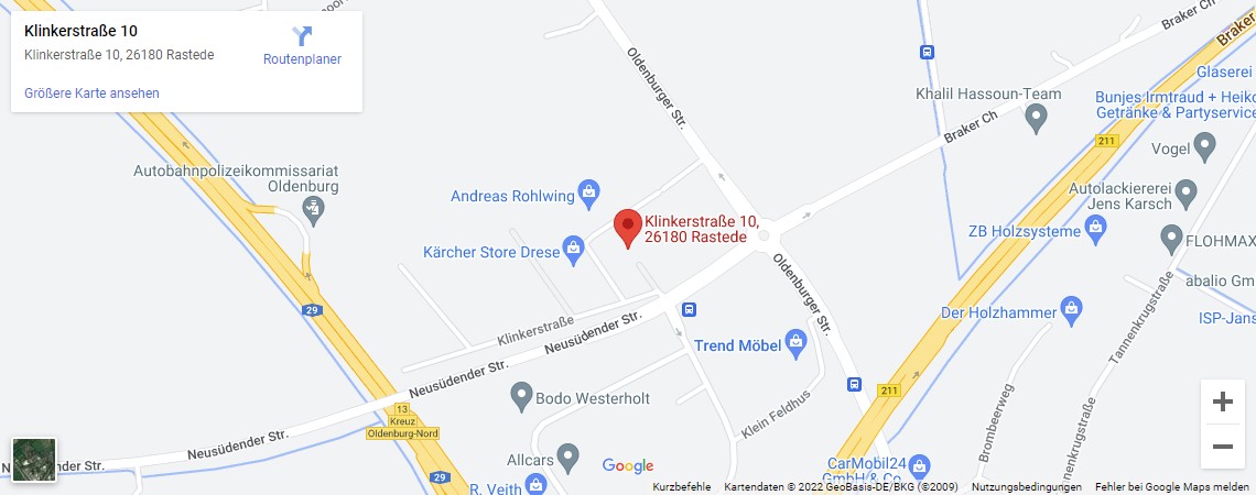 anfahrt karte kickler unterseite